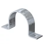   OBO 1015508 823 63 FT Rögzítőbilincs, könnyű kivitel, 63mm merítetten tűzihorganyzott acél