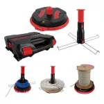   Runpotec 101700 XB300 kábeldob csévélő multifunkciós tüskével, kofferben