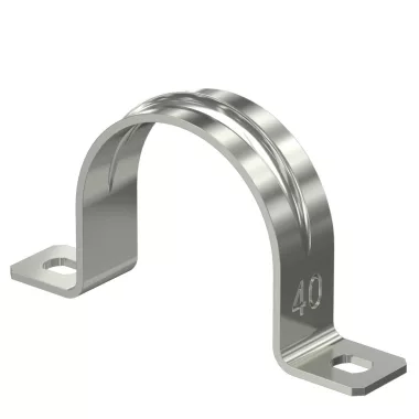 OBO 1018705 605 40 V4A Rögzítőbilincs, könnyű kivitel, 40mm rozsdamentes acél