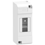 SCHNEIDER 10205 Resi9 MICRO PRAGMA Kiselosztó, ajtó nélkül, falon kívüli, 2 modul