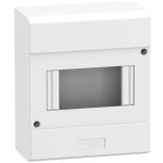 SCHNEIDER 10207 Resi9 MICRO PRAGMA Kiselosztó, ajtó nélkül, falon kívüli, 6 modul