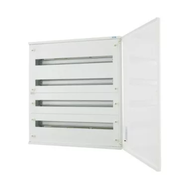 EATON 103091 BF-O-4/132-C Falon kívüli komplett installációs elosztó IP30,4/132, fehér