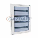   EATON 103128 BF-UT-4/132-G-C süllyeszett komplett installációselosztó átlátszó ajtó, IP30,szürke