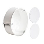   UNIVOLT 103861 HFT gipszkarton-kötődoboz kerek, átm. 120 mm, fedél nélkül