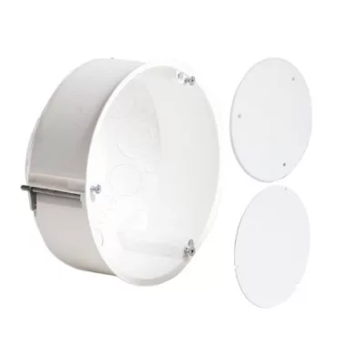 UNIVOLT 103861 HFT gipszkarton-kötődoboz kerek, átm. 120 mm, fedél nélkül