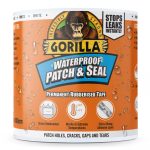  Gorilla WATERPROOF PATCH & SEAL TAPE Fehér 3m x 100mm Vízálló Foltozó/Tömítő (105292)