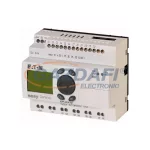 EATON 106405 EC4P-222-MRAD1 24VDC,12DI(4AI)/6RO/1AO, kijelzős, Ethernet