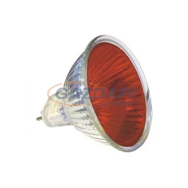 KANLUX bec halogen, 50W, piros, GU5,3, MR16, 12V KANLUX bec halogen, 50W, piros, GU5,3, MR16, 12V