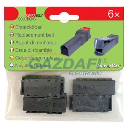 SWISSINNO 1089001 Super Cat Élvefogó egércsapda csalétekkel