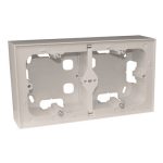 Efapel 10994 ABR dupla kiemelő keret, fehér