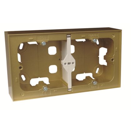 Efapel 10994_ADU Dupla kiemelő keret, arany színű