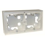 Efapel 10994_AGE Dupla kiemelő keret, jég színű