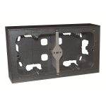 Efapel 10994_AIS Dupla kiemelő keret, szürke színű