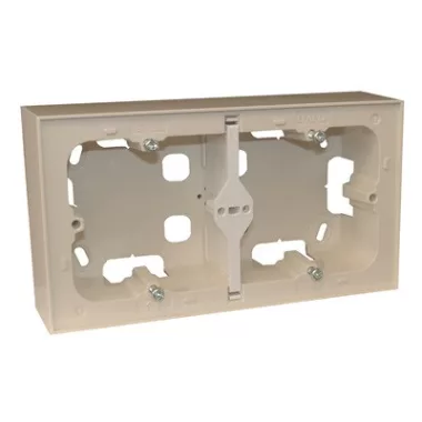 Efapel 10994_AMF Dupla kiemelő keret, elefántcsont színű