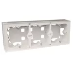 Efapel 10995_ABR hármas kiemelő keret, fehér