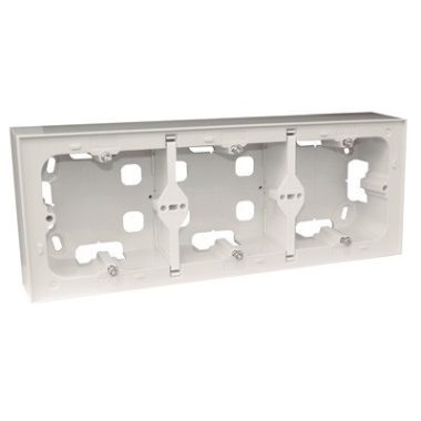 Efapel 10995_ABR hármas kiemelő keret, fehér