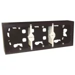 Efapel 10995_APM Hármas kiemelő keret, fekete színű