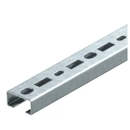   OBO 1104500 CML3518P2000FS Profilsín CM3518, 17 mm résméret, 2000mm szalaghorganyzott acél [FAD]