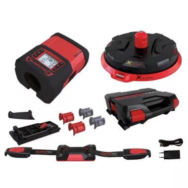 RUNPOTEC 11143 RUNPOMETER RM35 Digitális kábelhosszmérő műszer + XB300 Profi kábelcsévélő