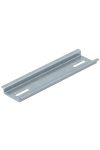 OBO 1115382 2069 T100 GTP Hat rail for junction box T-series, 35x7.5mm, 118mm galvanized steel, passivated to transparent