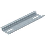   OBO 1115386 2069 T250 GTP Hat rail for junction box T-series, 35x7.5mm, 206mm galvanized steel, passivated to transparent