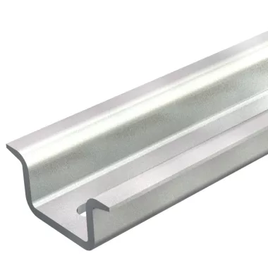 OBO 1115596 2069 15 2.2 GTPL Kalapsín perforálás nélkül, 2000mm galvanikusan horganyzott acél, átlátszóra passziválva [FAD]