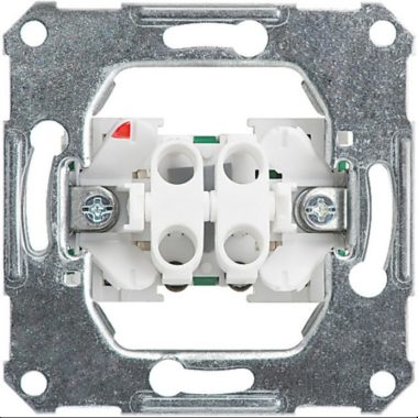 SCHNEIDER / ELSO 111600 Toggle switch insert, 10A, spring-loaded connection