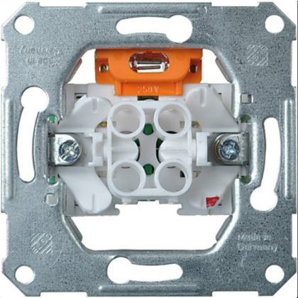   SCHNEIDER/ELSO 111610 Váltókapcsoló betét, jelzőfényes, 10A, rugós bekötés