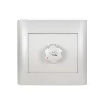   ELMARK "Rhyme" süllyesztett fényerszabályzós kapcsoló, metál fehér