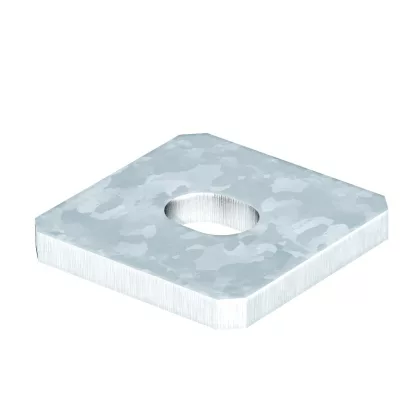 OBO 1124643 GMS 1 VP FT Összekötő Lemez 1 furattal 40x40x5mm merítetten tűzihorganyzott ac