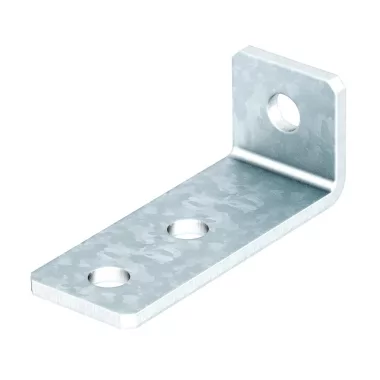 OBO 1124661 GMS 3 VW 90 FT Összekötő Sarokelem 90°, 3 furattal 105x53x40x5mm merítetten tűzihorganyzott acél