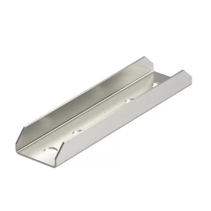 OBO 1124681 GVMS 4 ASV V2A Külső Összekötő U-profil, 4 lyukkal 200x48x30mm rozsdamentes ac