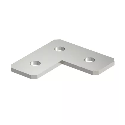   OBO 1124693 GMS 3 VP L V2A Összekötő Lemez L-Form 90x90x40x4mm rozsdamentes acél