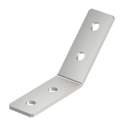   OBO 1124709 GMS 4 VW 45 V2A Összekötő Sarokelem 45°, 4 lyukkal 101x101x40x4mm rozsdamentes acél