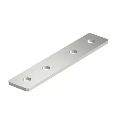 OBO 1124729 GMS 4 VP V4A Összekötő Lemez 4 lyukkal 200x40x4mm rozsdamentes acél