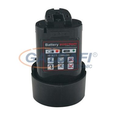 WORCRAFT CD-10,8 akkumulátor , 113772 fúró-csavarozóhoz