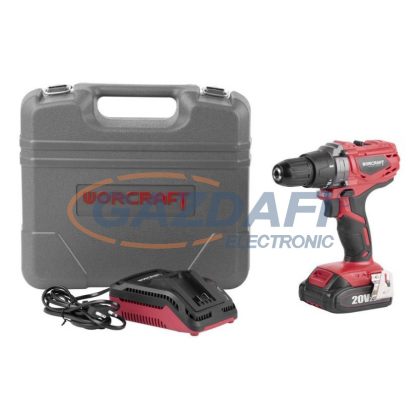 WORCRAFT CD-S20LiEB Akkumulátoros fúró-csavarozó