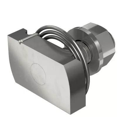 OBO 1148484 MS41HBF M10x30A4 Kalapácsfejű Csavar Feszítőrugóval MS4121/4141 profilsínhez M