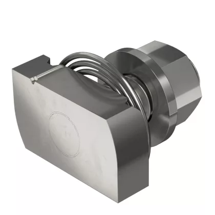 OBO 1148492 MS41HBF M12x30A4 Kalapácsfejű Csavar Feszítőrugóval MS4121/4141 profilsínhez M