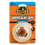   Gorilla SUPER GLUE Tape Kristálytiszta Kétoldalas Ragasztószalag 15,8mm x 6,1m(115718)