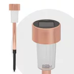 11702C LED-es kültéri szolár lámpa, rozéarany