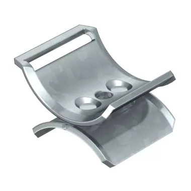 OBO 1199722 2058 M2 22 FT Kettős Nyomóvályú, Fém 16-22mm merítetten tűzihorganyzott acél