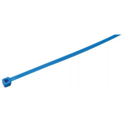   TRACON 120K Normál kábelkötegelő, kék 98×2.5mm, D=1-21mm, PA6.6, 100 db/csomag