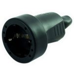 GAO 12151 Grounded Swing Connector (Rubber), Black