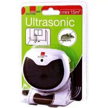 SWISSINNO 1240000 Mini Ultra Sonic beltéri egérriasztó, 1,5W, 15m2