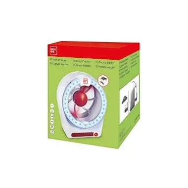 SWISSINNO 1265001 Rovarcsapda ventilátorral, LED lámpával, 15W  