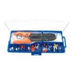 DEDRA Sajtolószerszám kábelvégekhez + kábelvégek 60db