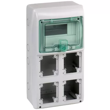 SCHNEIDER 13179 Kaedra small distributor (90x100) 16 modules, 4ny SCHNEIDER 13179 Kaedra small distributor (90x100) 16 modules, 4ny