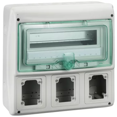 SCHNEIDER Mureva 13180 Kaedra kiselosztó (90x100) 24+2 modul, 3ny SCHNEIDER Mureva 13180 Kaedra kiselosztó (90x100) 24+2 modul, 3ny