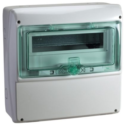 SCHNEIDER 13191 Kaedra univerzális kiselosztó átlátszó ajtó, 24+2m